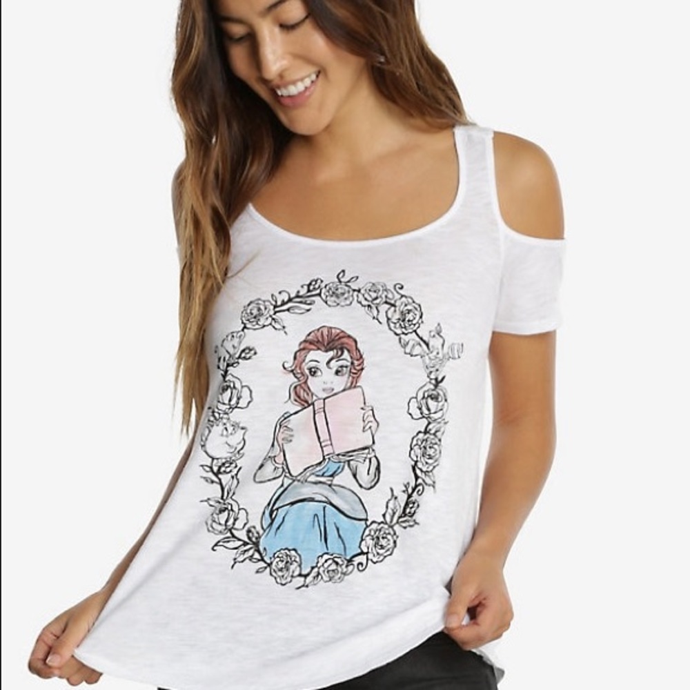 DIsney Beauty and the Beast, Belle, Boxlunch Tee